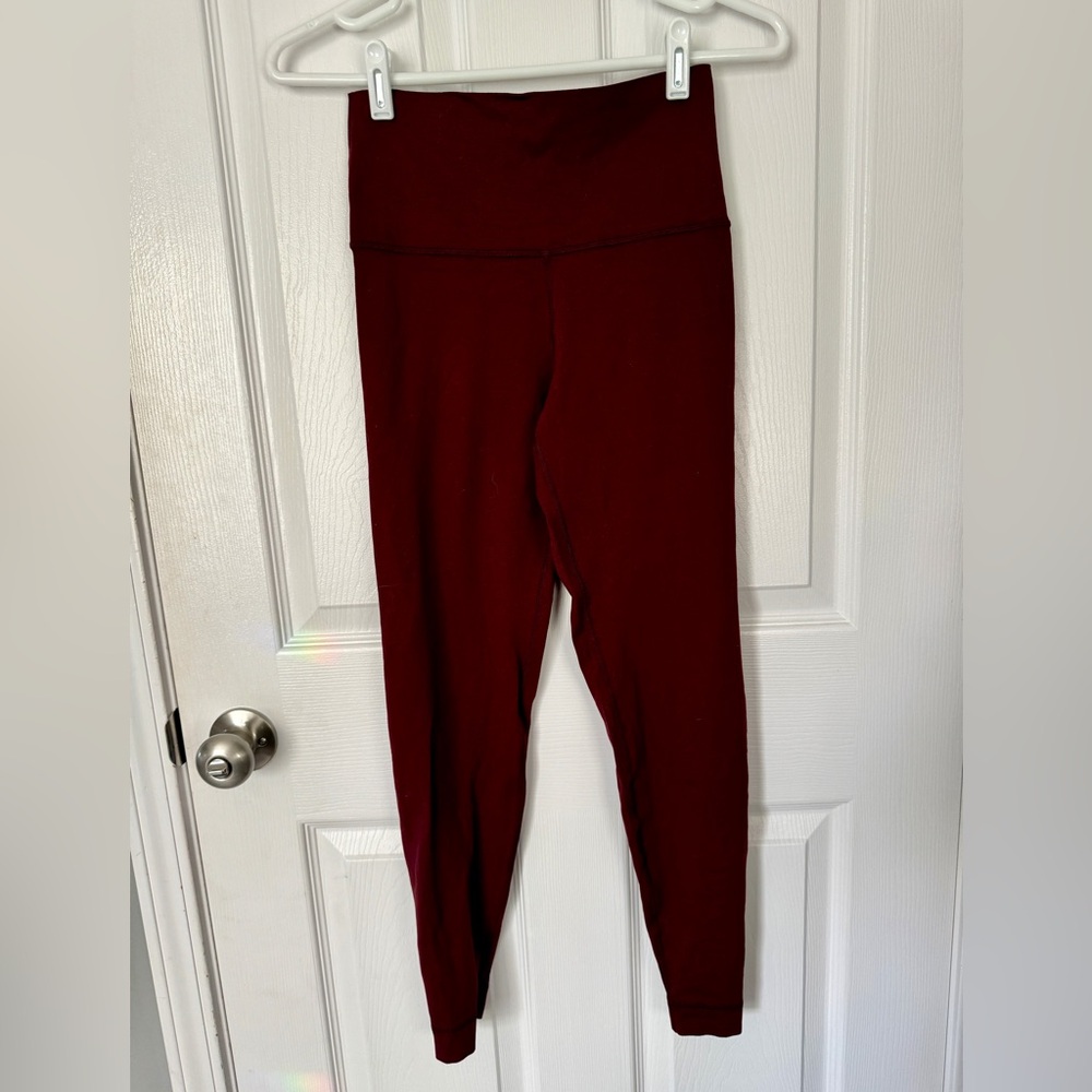 Set Active Luxform Legging in Burgundy